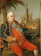 Pompeo Batoni Portrait of French Admiral France oil painting artist